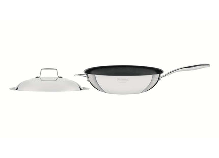 Tramontina 3-Ply Stainless Steel Non-Stick Wok 32cm (5.2l)