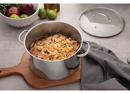 Tramontina 4 Pcs. Stainless Steel Cookware Set