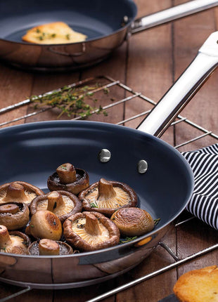 Tramontina Stainless Steel Frying Pan Ceramic Coating 26cm (2.0l) - Tramontina Store UK