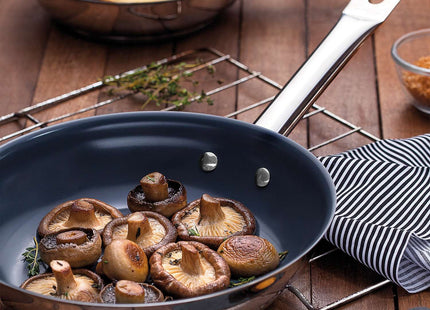 Tramontina Stainless Steel Frying Pan Ceramic Coating 30cm (2.9l)