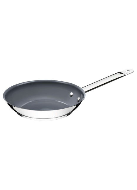 Tramontina Stainless Steel Frying Pan Ceramic Coating 30cm (2.9l) - Tramontina Store UK