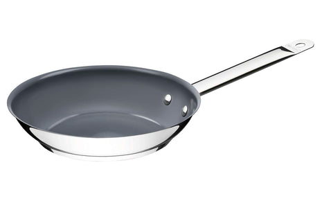 Tramontina Stainless Steel Frying Pan Ceramic Coating 30cm (2.9l) - Tramontina Store UK