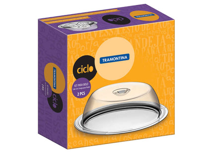 Tramontina Stainless Steel Cake Set 33cm