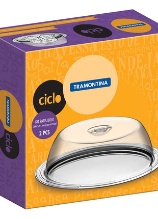 Tramontina Stainless Steel Cake Set 33cm