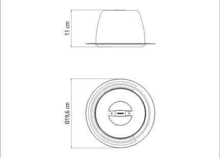 Tramontina Cheese/Cake Set 20cm