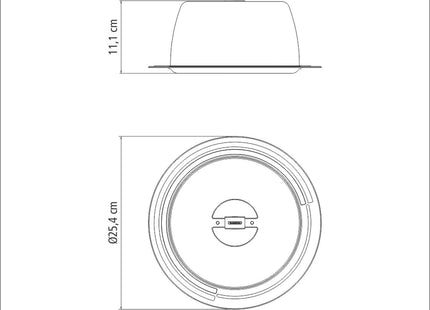 Tramontina Cheese/Cake Set 25cm
