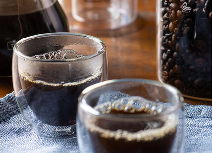 Tramontina 2 Pcs. Double Walled Espresso Cups (110ml)