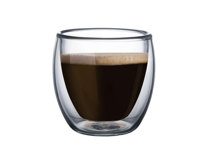 Tramontina 2 Pcs. Double Walled Espresso Cups (110ml)