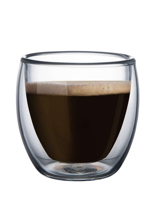 Tramontina 2 Pcs. Double Walled Espresso Cups (110ml) - Tramontina Store UK