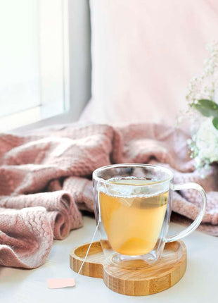 Tramontina 2 Pcs. Double Walled Coffee and Tea Cups with Handles (270ml) - Tramontina Store UK