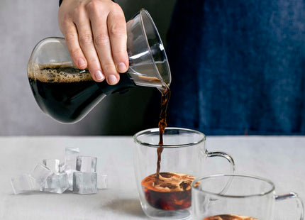 Tramontina 2 Pcs. Double Walled Coffee and Tea Cups with Handles (270ml)