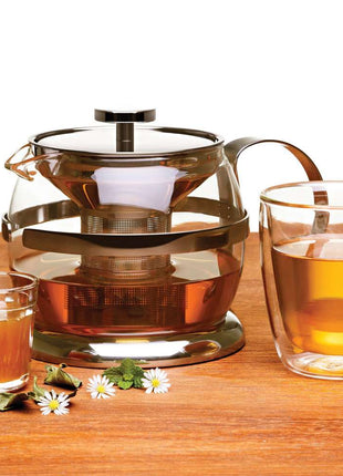 Tramontina 2 Pcs. Double Walled Coffee and Tea Cups with Handles (270ml) - Tramontina Store UK