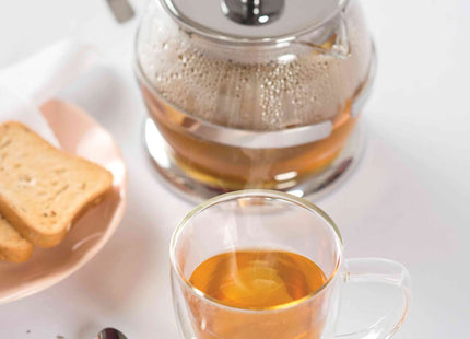 Tramontina 2 Pcs. Double Walled Coffee and Tea Cups with Handles (270ml)