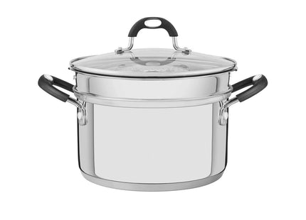 Tramontina Stainless Steel 2 Pcs. Steamer Set