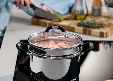 Tramontina Stainless Steel 2 Pcs. Steamer Set