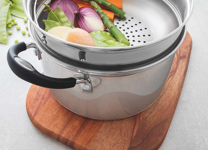 Tramontina Stainless Steel 2 Pcs. Steamer Set