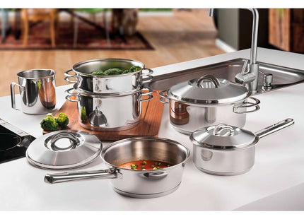 Tramontina 6 Pcs. Stainless Steel Cookware Set