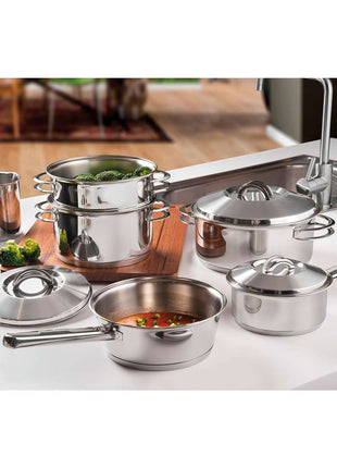 Tramontina Stainless Steel 6 Pcs. Cookware Set - Tramontina Store UK