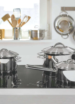 Tramontina Stainless Steel 6 Pcs. Cookware Set - Tramontina Store UK