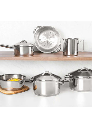 Tramontina Stainless Steel 6 Pcs. Cookware Set - Tramontina Store UK