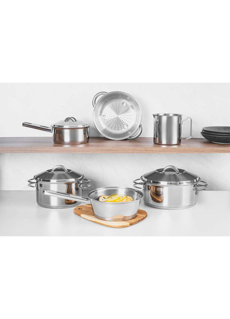 Tramontina Stainless Steel 6 Pcs. Cookware Set - Tramontina Store UK