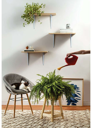 Tramontina Natural Pine Wood Stool Ø33 x 46.5cm - Tramontina Store UK