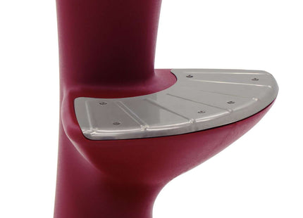 Tramontina Pepe Polyethylene Stool (Burgundy)