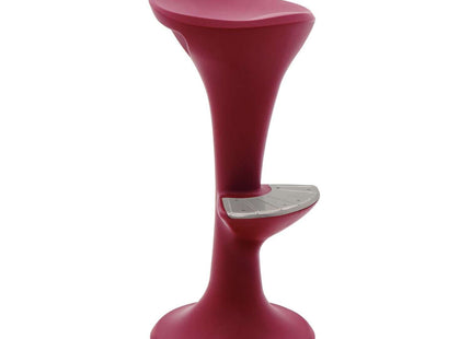 Tramontina Pepe Polyethylene Stool (Burgundy)