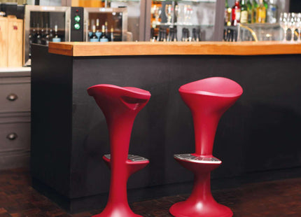 Tramontina Pepe Polyethylene Stool (Burgundy)