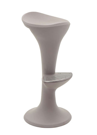 Tramontina Pepe Polyethylene Stool (Grey) - Tramontina Store UK