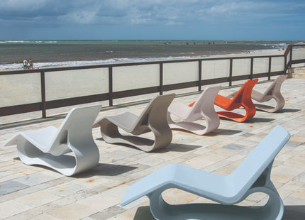 Tramontina Octo Polyethylene Sun Lounger (Grey)