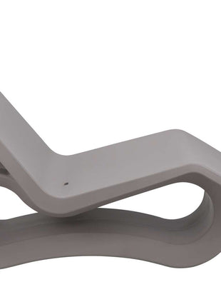 Tramontina Octo Polyethylene Sun Lounger (Grey) - Tramontina Store UK