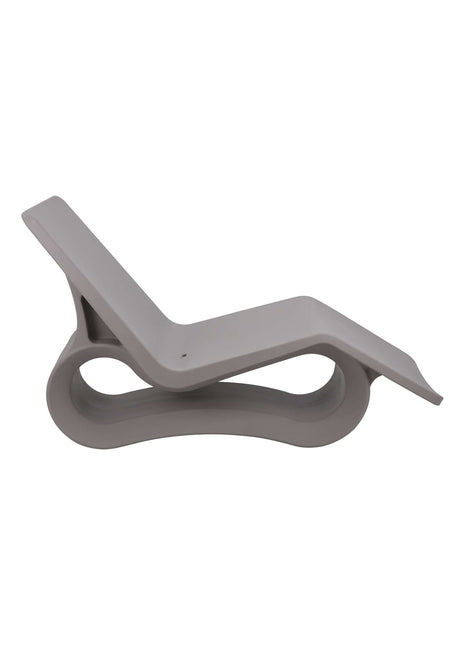 Tramontina Octo Polyethylene Sun Lounger (Grey) - Tramontina Store UK