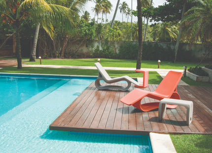 Tramontina Octo Polyethylene Sun Lounger (Grey)