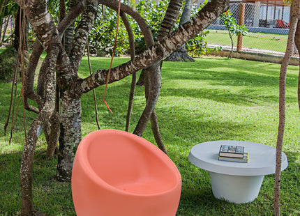 Tramontina Oca Polyethylene Lounge Chair (Orange)
