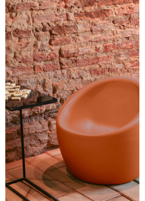 Tramontina Oca Polyethylene Lounge Chair (Orange) - Tramontina Store UK