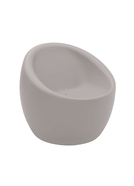 Tramontina Oca Polyethylene Lounge Chair (Grey) - Tramontina Store UK