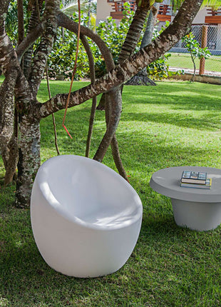 Tramontina Oca Polyethylene Lounge Chair (Grey) - Tramontina Store UK