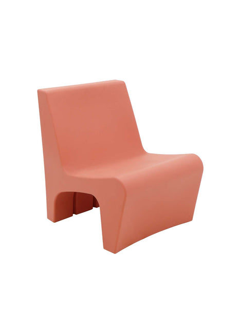 Tramontina Berta Polyethylene Lounge Chair (Orange) - Tramontina Store UK