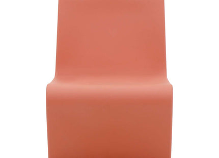 Tramontina Berta Polyethylene Lounge Chair (Orange)