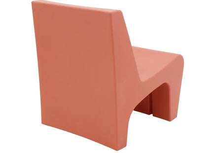 Tramontina Berta Polyethylene Lounge Chair (Orange) - Tramontina Store