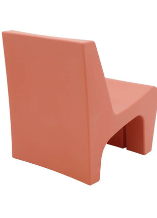 Tramontina Berta Polyethylene Lounge Chair (Orange) - Tramontina Store UK