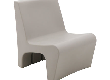 Tramontina Berta Polyethylene Lounge Chair (Grey)