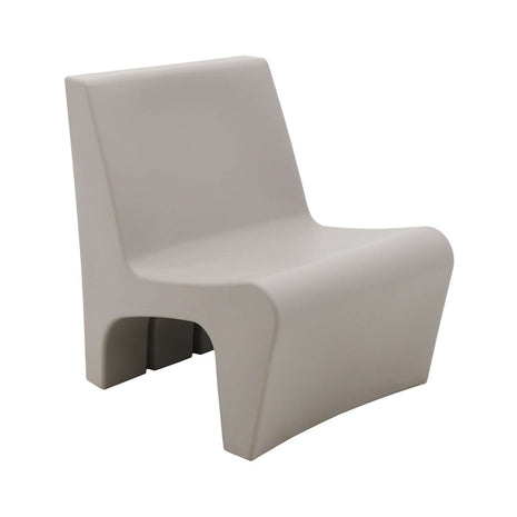 Tramontina Berta Polyethylene Lounge Chair (Grey) - Tramontina Store UK