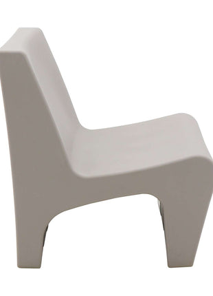 Tramontina Berta Polyethylene Lounge Chair (Grey) - Tramontina Store UK