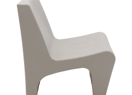 Tramontina Berta Polyethylene Lounge Chair (Grey)