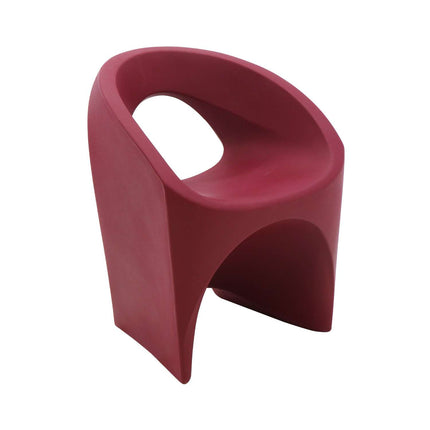Tramontina Jet Polyethylene Lounge Chair (Burgundy) - Tramontina Store UK