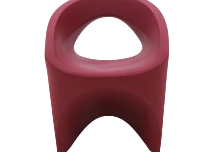 Tramontina Jet Polyethylene Lounge Chair (Burgundy)