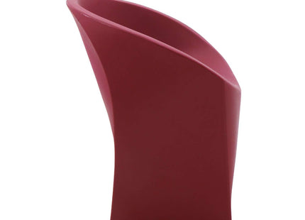 Tramontina Jet Polyethylene Lounge Chair (Burgundy)