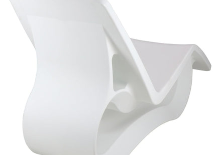 Octo Polyethylene Sun Lounger (White)